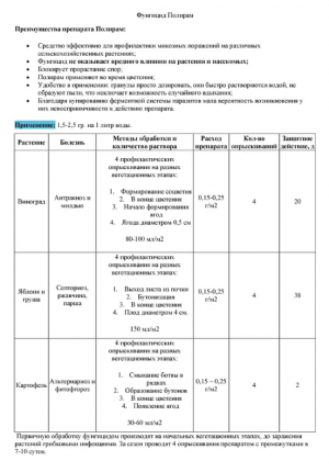Фунгицид Полирам ДФ 0,5 кг